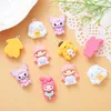 Charms 10 Stuks Kawaii Cartoon Dier Hangers Voor Sleutelhanger Sieraden DIY Oorbellen Ketting Armband Maken Bevindingen