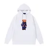 PLEIN BEAR Brand Men's Hoodies & Sweatshirts Warm Thick Sweatshirt Hip-Hop Loose Characteristic Pullover Teddy Bear Luxury Men's Hoodie 9004