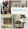 Canecas Jingdezhen Vasos de cerâmica Cerâmica Decoração Sala de estar Arranjo de flores Modern Home Simples TV Gabinete Presente 231130