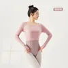 Stage Wear Winter Profession Ballet Dance Sweater For Women's One-line Collar Adult Modern Practice Jacket Clothing