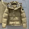 Blusão jaqueta de inverno casaco de grife inverno todas as roupas de pão não podem ser desmontadas lazer estilo estrangeiro homens e mulheres do mesmo z6