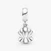 925 Sterling Silver The little Mermaid And shell Dangle Charm Fit Original European Charm Bracelet Fashion Jewelry Accessories228r