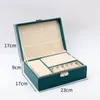 Pudełka biżuterii duża pojemność Zamknięta wysokiej jakości wykwintne domowe naszyjnik do przechowywania biżuterii 231201