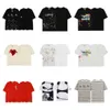 Lanvins T-shirts Gespikkelde Inkt Stijl Galleries t Shirts Depts Co-branding Heren Dames Ontwerpers T-shirts Katoen Tops Casual Luxe S-2xl J2A7