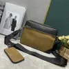 Designer de luxo saco homens trio mensageiro saco de alta qualidade crossbody sacos mulheres para sacolas clássicas carteira em relevo mochila de couro bolsa de ombro