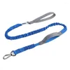 Dog Collars Coloured Multifunctional Tow Rope Nylon Silver Alloy Quick Disengagement Portability Pet Leash