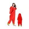 Pyjamas pour femmes 100-200cm Famille Pyjamas Animal Adulte Femmes Cosplay Fille Onesie Dessin Animé Pijama Hommes Grand XXL Raton Laveur Kigurumi Enfants Garçon 231130