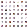 52pcs Gothic dazzle girls graffiti Waterproof PVC Stickers Pack For Fridge Car Suitcase Laptop Notebook Cup Phone Desk Bicycle Skateboard case.