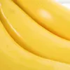 Garden Decorations Artificial Lifelike Banana Foam Yellow Bananas Simulation Cluster Fake Fruit Food Po Prop Home House