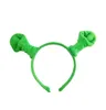 Vert OGRE oreilles bandeau unisexe pour déguisement accessoire fête SHREK bandeau fête faveur 10 pcslot DEC5972510514