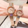 Wristwatches French Quartz Watch For Women High Quality Sapphire Crystal Dial Steel Strap Charming Gift Lady