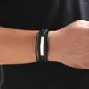 Bracelets de charme LIEBE ENGEL cuir pour hommes multicouche tissé à la main boucle magnétique bracelet Hip Hop Punk cadeaux masculins