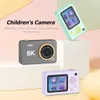 Enfants pour enfants caméra numérique Toys HD Screen DualCamera 1080p USB Charge avec lonyard débutant pour tout-petit 231221