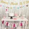 Party Decoration Doughnut Bridal Shower Decor Donut Mind If I Do Banner Sweet Floral Pink Teal Ring Garland Bachelorette