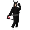 Damen Nachtwäsche Kigurumi Onesie Cartoon Tothless Pyjamas für Erwachsene Frauen Männer Tier Pyjamas Homewear Halloween Cosplay Party Kostüm 231130