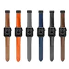 Fo Men Fivela magnética dobrável pulseira de couro seixo para Apple Watch Band 49mm 38 40 41 42 44 45 mm Novos relógios pulseira para Iwatch 8 7 6 5 4 SE Ultra 2 pulseira