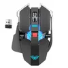 Keyboard Mouse Combos SC300 Wireless Rechargeable Silent Notebook Desktop Computer Mechanical E sports Game Home With 4 Color Cool Lights 231130