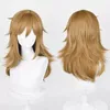 Feestartikelen 3 Type Link Pruik Cosplay Prinses Blond Bruin Anime Pruiken Hittebestendige Synthetische Halloween