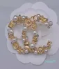 Designer Brosches Pins Pearl Crystal Rhinestone High Quality Luxury Vintage Retro Temperament Ladies Brosch8208929