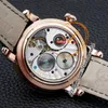 Arnoldson HM Perpetual Moon Stellar Rays AS1512 Hand GENT MENSICALACAL WATCH ROSE GOLD Silver DIAL 1GLAS.U02A.C122S LEATHED LEATHER BLACK BRAND SUPER EDITION