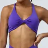 Экипировка для йоги, женский фитнес-бюстгальтер, однотонное спортивное нижнее белье, сексуальная спина, дышащий топ для бега в тренажерном зале, женская спортивная одежда