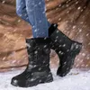 Laarzen Outdoor Sport Heren 2023 Lente Waterdichte Schoenen voor Lichte Regen Vissen Winter Sneeuw Werk 231130