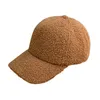 Casquette de Baseball respirante, chapeau chaud coupe-vent en peluche pour hommes et femmes, Sports de plein air élégants avec Protection Uv incurvée