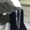 choucong Handmade Female White Gold Filled bracelets 5A Zircon cz Silver Colors bracelet for women Fashion Jewerly249n