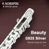 Chokers Knobspin 925 Sterling Silver Tennis Necklace For Women Real 4mm Diamonds With GRA Certificate Neck Chain Fine Jewelry 231130