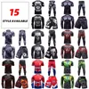 Survêtements pour hommes Cody Lundin Costume de sport Protection UV Blouse de plage solaire Rashguard T-shirts Grappling BJJ MMA Trunk Shorts Set