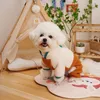 Hond Kleding Warm Puppy Jumpsuits Voor Yorkies Chihuahua Overalls Zachte Comfortabele Winterkleding Kleine Middelgrote Honden Poedel Pyjama 2023