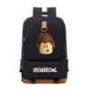 Sacos escolares roblox mochila para adolescentes meninas crianças meninos estudante mochila de viagem bolsa ombro portátil bolsa escolar2353