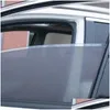 Car Sunshade Pvc Side Window Shield Stickers Diy Sun Shades Film Protection Er Mobiles Accessories Drop Delivery Automobiles Motorcycl Ot3Dl