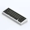 Migliora la tua esperienza di digitazione con il kit tastiera meccanica fai-da-te Akko SPR 67 - Struttura in alluminio personalizzabile, struttura con montaggio a molla, piastra FR-4/POM, cotone Poron