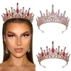 Hochzeit Braut Tiara Krone Haarschmuck Strass Kristall Prinzessin Krone Schmuck für Wemon NS1157B2312