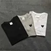 Comme t-shirt Cdgs t-shirt Garcons chemise de jeu petit amour coeur chemise homme et coton manches courtes Parent enfant Cdgs chemise 919