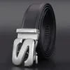 Belts High Quality Luxury Men Designer Fashion S Letter Belt White Wide Casual Business Classic Waist Strap Ceinture Homme 231201