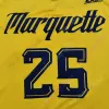 2020 Custom Marquette Basketball Jersey NCAA College Markus Howard Butler Wade D.J. 카톤 도슨 가르시아 시어 미르 토렌스 루이스 메스 웬 애니메이션