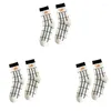 Chaussettes de femmes quatre saisons japonais vintage moyen tube de la femme en coton peigné