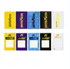 Packs Shatter vides Extraits exclusifs Enveloppe Shatter Emballage de concentré de cire Taille du logo OEM