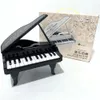 Keyboards Piano 26 Key Mini Electronic Simulation Play Music Instrument Toy Practice Black Pink Chirstmas Gift 231201