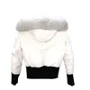 Vsfz Parka 2023 Aggiornamento invernale Versione alta Forbici dorate Giù 03 Cappotto caldo ispessito con capelli di volpe canadese da donna