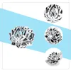 Pierres précieuses en vrac WOSTU 925 Perle en argent sterling Blooming Lotus Charms Fleur Pendentif Fit Original Bracelet Collier Bonne Chance Bijoux