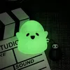 Para airpods fone de ouvido capa protetora capa luminosa bonito fantasma projetado para airpods 1 2 3 silicone macio anime engraçado 3d cartoon caso compatível com airpods pro