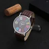 Wristwatches Miler Watches Fashion Women Pu Leather Band Analog Quartz Ladies Relogio Feminino Horloge Dames