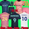 23 24 BAMFORD Llorente RODRIGO Leeds Unitedes Soccer Jerseys 2023 2024 Adams Aaronson HARRISON Sinisterra JAMES Maillots de football Kit enfants Maillot de football