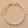 Strand High Quality Cultured Pearl Beads Elegant Bracelet Beach Couples Man Woman Holiday Wedding Jewelry Handmade Wholesale