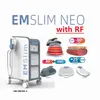 EMS Sculpting Machine 13 Tesla 최신 EMS 무선 주파수 EMSZERO RF 훈련 및 근육 형성 슬리밍 RF 지방 연소 셀룰 라이트 제거 기계