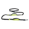 Kennlar Pet Leash Portable Running Reflective Double Dractable Dog Chain Supplies