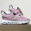 2023 Kleinkind-Turnschuhe auf laufende Cloud Kids Schuhe Jugend Jungen Mädchen Federer Trainer Infants Kid Designer Schuh Baby Sport Sport Sport Pink Blue 22-35